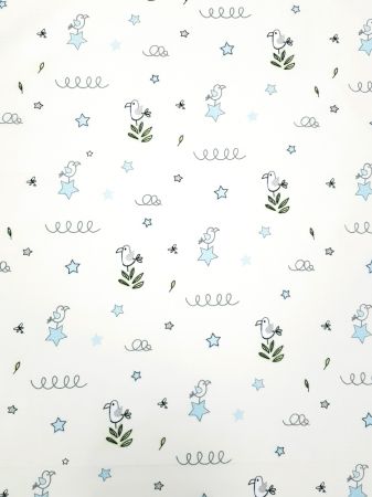 Простынь BIRDY blue 10 0512 (3531)
