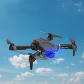 RC drons E99 Pro ar divu kameru un 720P un bezgalvas vadību (2922)