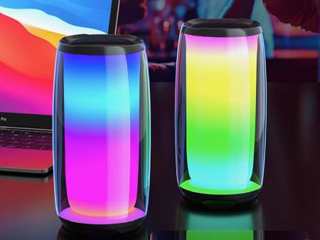 Pārnēsājamais bezvadu skaļrunis Bluetooth Boombox RGB (P06359)