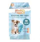 UNIQ PETS Absorbējošie paladziņi 60 x 60 cm, 40g, 10 gab. (CUPP0011)