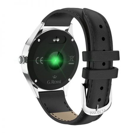 Gino Rossi Smartwatch SW017-9 silver/black (SG011C)