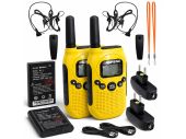 Rācijas komplekts Walkie Talkies 2 Pack dzeltenas (P14680_ZO)