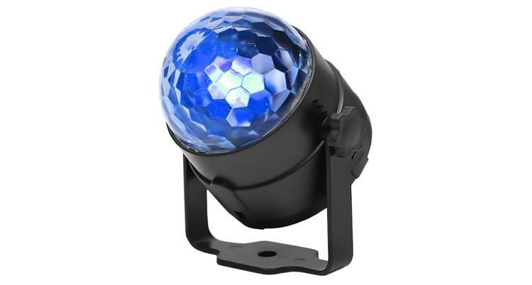 Диско световой шар LED + пульт PZS48/P7056