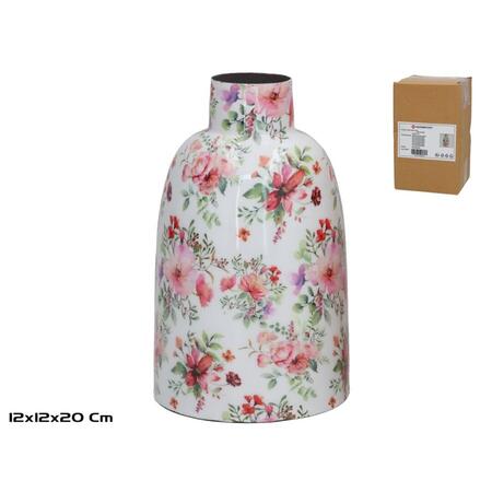 Керамическая ваза 12х12х20 см WANDA DECORLIFE (8445393604602)