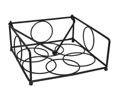 Salvešu paliktnis melns 18,5 x 19 x 8 cm, KITCHEN&GO (8445393201344)