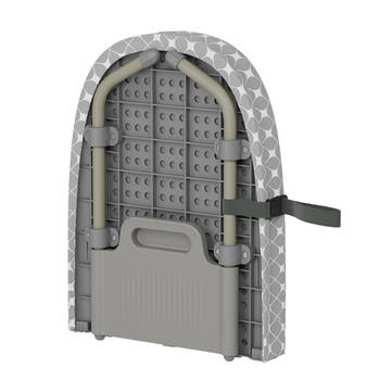 Salokāms galda gludināmais dēlis, filcs 5 mm, 81,5 × 30,5 cm, KINGHOFF, KH 1937 (KH 1937)