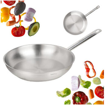 Cepšanas panna, nerūsējošais tērauds, 28cm, KH 2020, Kinghoff (KH 2020)