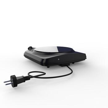 Vienriņķa infrasarkanā plīts, keramika BROCK HPI 3001 BK, 1200W (HPI 3001 BK)