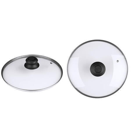 Stikla vāks ar plastmasas rokturi, 28 cm, 3022, Michelino* (03022)
