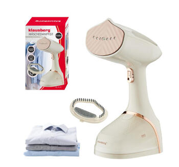 Vertikālais apģērbu tvaika gludeklis 1500W 400ml tilpums, KB 9078, Klausberg (KB 9078)