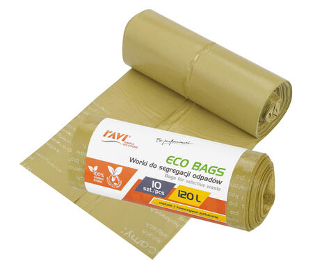 Мешки для раздельного мусора – пластик, 120 л, 7 x 19.5 x 5, 00784, Simple Solution (00784)