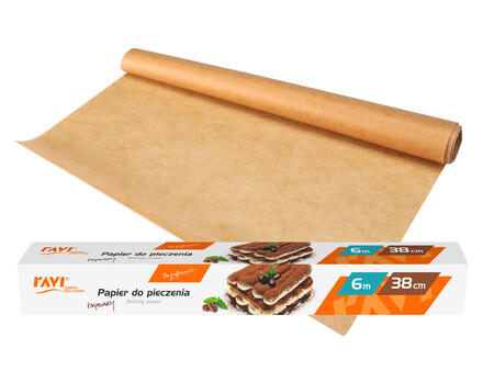 Коричневая бумага для выпечки 6 м x 38 см, 4.5 x 4.5 x 39, 00392, Simple Solution (00392)