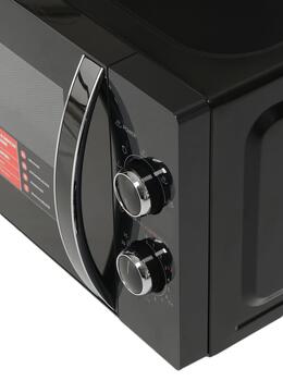 Микроволновая печь Toshiba MW MM20PBK, 20 л, с механическим управлением, мощностью 800 Вт (MW MM20PBK)