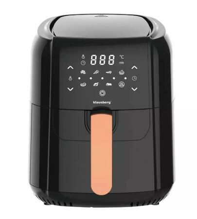 Karstā gaisa friteris, 5.5L air fryer, 1400W, KB 7600, Klausberg. 7 programmas* (KB 7600)