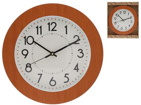 Sienas pulkstenis 30 cm, 30 x 30 x 4 cm, DECORLIFE (8445393406329)