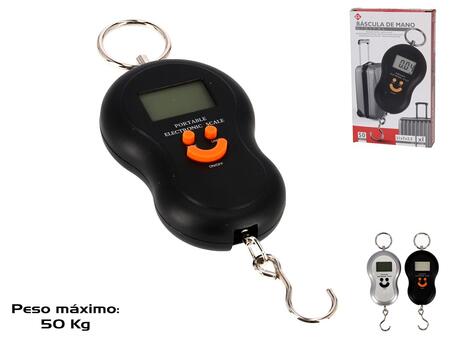 Электронные весы Gerimport, 2 × AAA, 3 В, 7 × 3 × 21 см, мин. 50 г – макс. 50 кг (8430540412759)