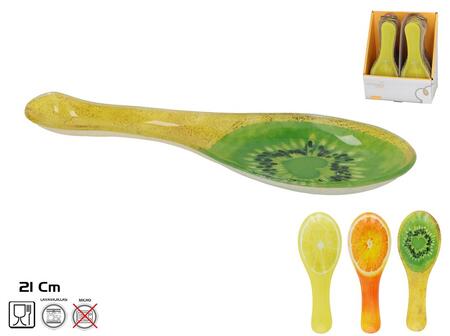 Стеклянная подставка для ложки Kitchen&GO, 3 варианта дизайна, 21 × 7,5 × 1,4 см (8445393444192)