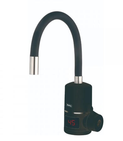 Sienas montāžas elektriskais caurplūdes ūdens sildītāja krāns, 3000–3300W, 555R57100H, Rosberg (555R57100H)