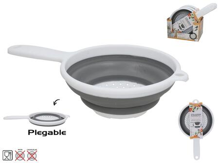 Складной дуршлаг с ручкой, 35,5 x 20 x 8 см, KITCHEN&GO (8445393543574)