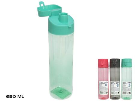 Бутылка Lifewater 650 мл 24x6,5 см, 3 ассортимента, SUMMER ENJOY (8430540980067)