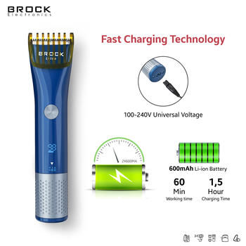 Машинка для стрижки волос BROCK BHC 3001, 3 Вт (BHC 3001)