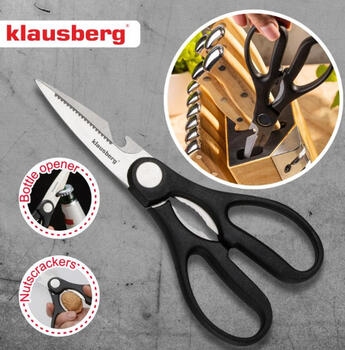 8 daļu nažu un dēlīšu komplekts ar organizatoru, koks, nerūsējošais tērauds, KB 9037, Klausberg (KB 9037)