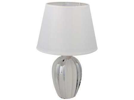 Керамическая настольная лампа Ouse, 23.00 × 23.00 × 34.00 см, DECORLIFE (8445393275673)