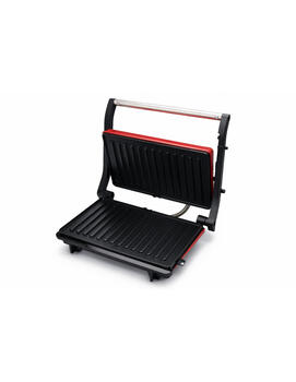 Panini pagatavotājs, 1000 W, 23 x 14,5 cm, sarkans, 55OV51442R, Oliver Voltz (55OV51442R)