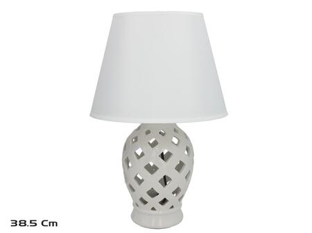 Керамическая лампа, 25.00 × 25.00 × 38.50 см, DECORLIFE (8445393583266)