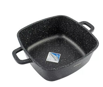 Katls, marmora pārklājums, 5.5L, 26x26x10.5cm, KH 1604, KING HOFF (KH 1604)