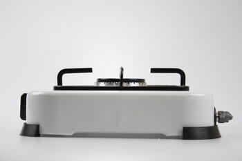 Газовая плита одноконфорочная, белая BROCK GS 001 W (GS 001 W)