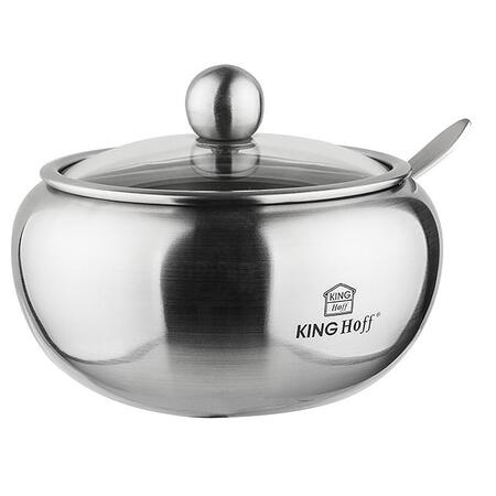 Cukurtrauks ar karoti, tērauds, 460ml Kinghoff, KH 3732 (KH 3732)