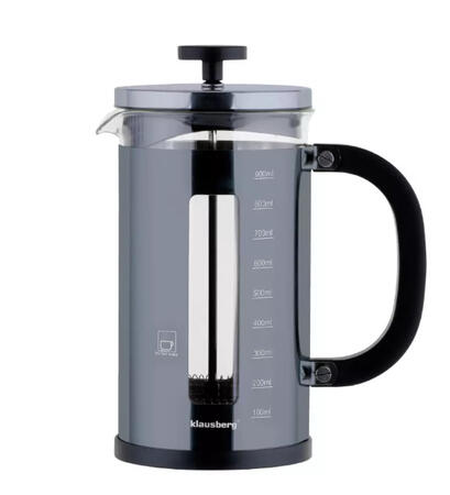 Tējas infūzija, 1L, grafīta krāsa Klausberg, KB 7704 (KB 7704)