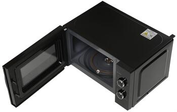 Микроволновая печь Toshiba MW MM20PBK, 20 л, с механическим управлением, мощностью 800 Вт (MW MM20PBK)
