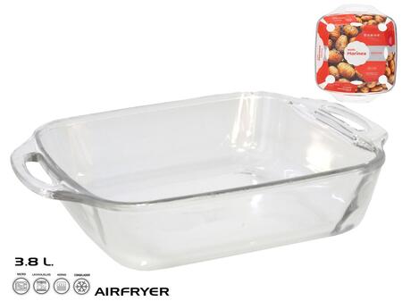 Большая квадратная форма для выпечки 3,8 л, 7 x 34,5 x 28 см, MARINEX. Сделано в Бразилии (7891155045243)