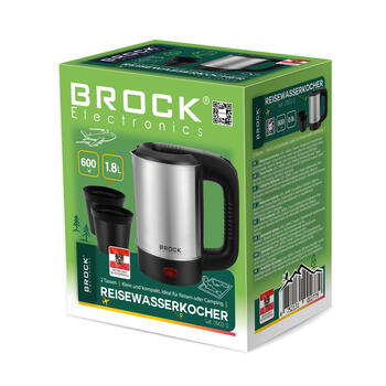 Электрический чайник BROCK WK 0903 S 0,5 л, 500 Вт + 2 чашки (WK 0903 S)