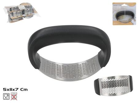 Чеснокодавилка 11 x 5 x 7 см, черная, KITCHEN&GO (8445393579290)