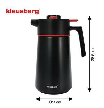 Termoss, 2.5L melns, Klausberg  KB 9013* (KB 9013)