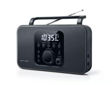 Портативный FM/MW радиоприёмник, 4×1,5 В, M 091 R, MUSE (M 091 R)