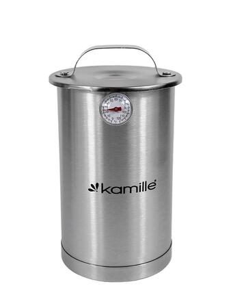 Tērauda šķiņķa vārītājs + termometrs, 1,5 l, 6506, Kamille (6506)