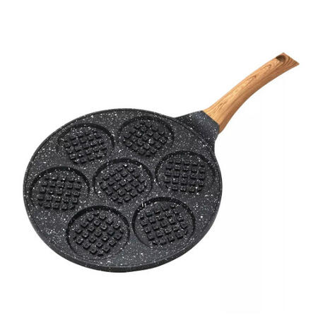 Pankūku panna, alumīnija, melna marmora pārklājums, Ø26.5 cm, KH 1668, Kinghoff (KH 1668)