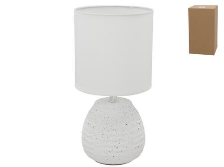 Керамическая настольная лампа Sonia, 13.00 × 13.00 × 26.00 см, DECORLIFE (8445393651392)