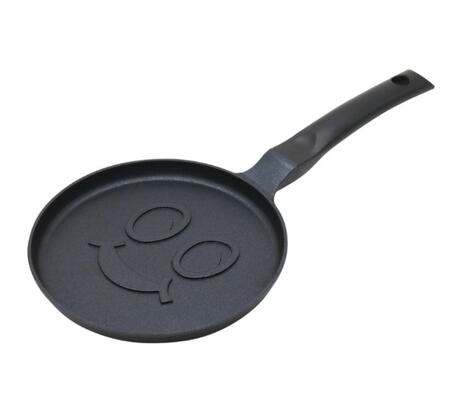 Pankūku panna ar smaidiņu rakstu, alumīnija, ar nepiedegošu pārklājumu, Ø18 cm, KB 7971, Klausberg (KB 7971)