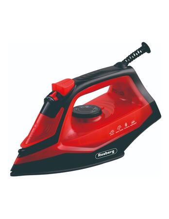 Gludeklis Rosberg R51050G, 2200W, 160ml., Keramikas plāksne, Sarkans (55R51050GR)