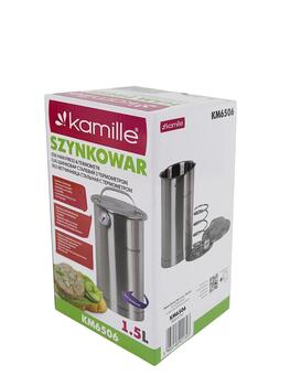 Tērauda šķiņķa vārītājs + termometrs, 1,5 l, 6506, Kamille (6506)