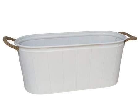 Овальный цветочный горшок с ручками Sena 57x24,5x25,5 см, GARDEN ENJOY (8445393401126)
