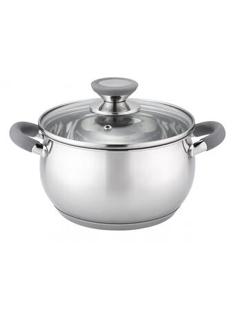 Katls Voltz OV51210N24, 24 cm/6L, pelēki rokturi, nerūsējošais tērauds (5V1210N24G)
