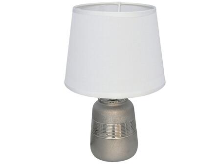 Keramikas galda lampa Rough, 18.00 × 18.00 × 28.00 cm, DECORLIFE (8445393278063)