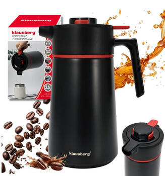 Termoss, 2.5L melns, Klausberg  KB 9013* (KB 9013)