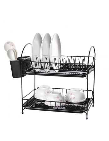 Trauku žāvētājs Rosberg 55R53000EB, melns, 34×23×35.5 cm (55R53000EB)